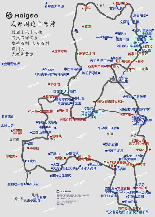 旅游路线的介绍!