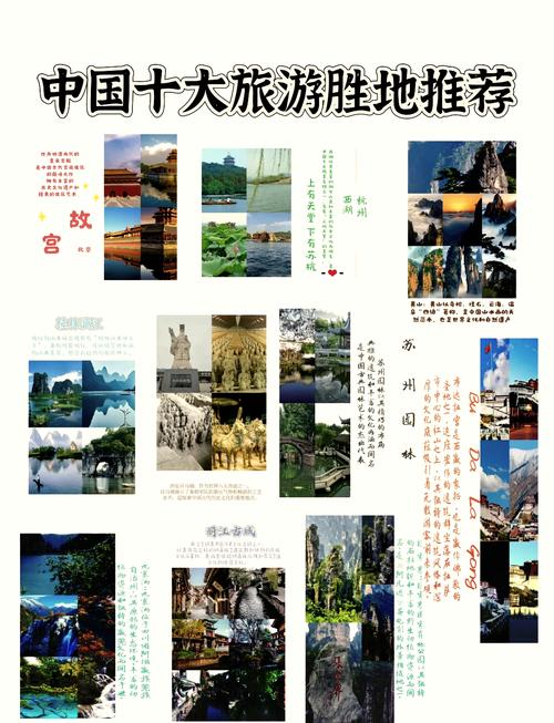 中国前十名胜风景区