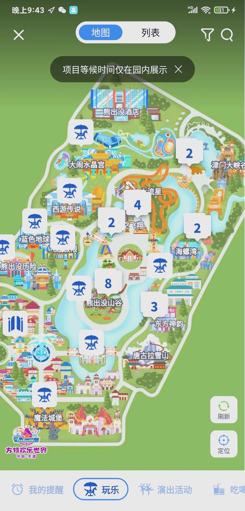 天津市欢乐谷地址及门票费用