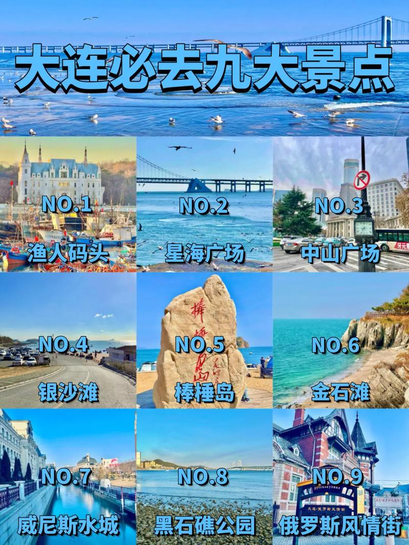 大连旅游必去前十景点推荐