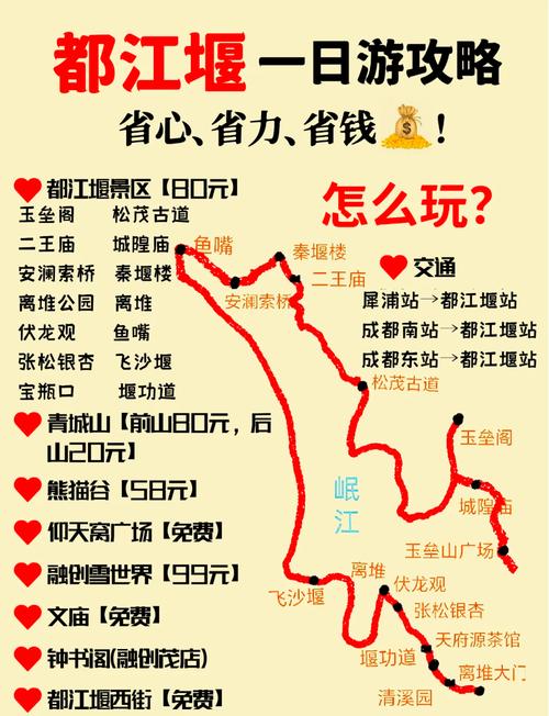 都江堰景区一日游攻略