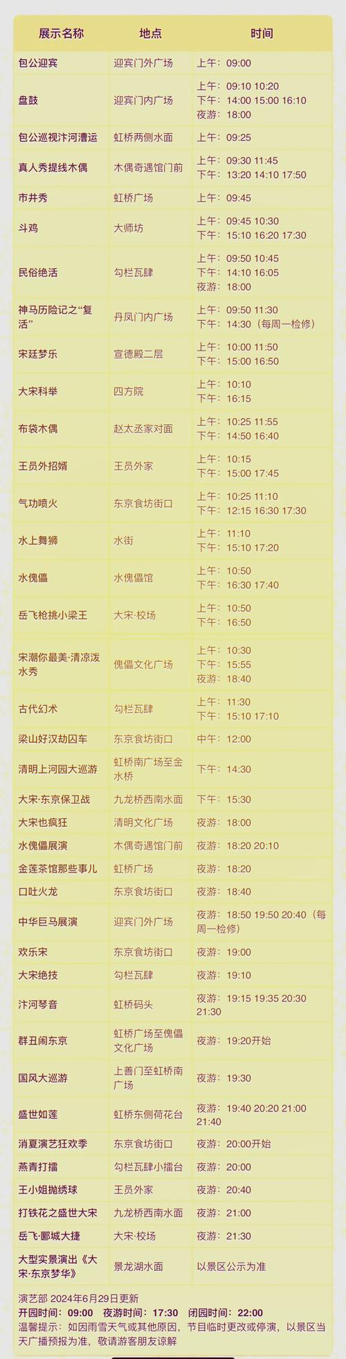 清明上河园门票优惠