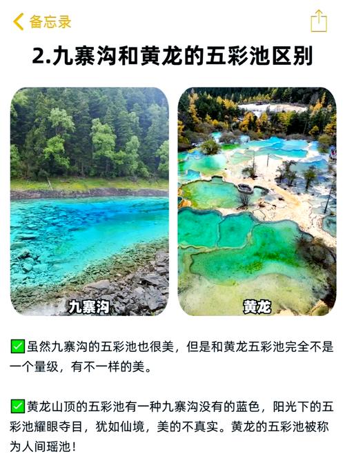 四川黄龙和九寨沟是一个景点吗