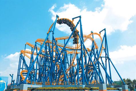 大连发现王国有几个过山车