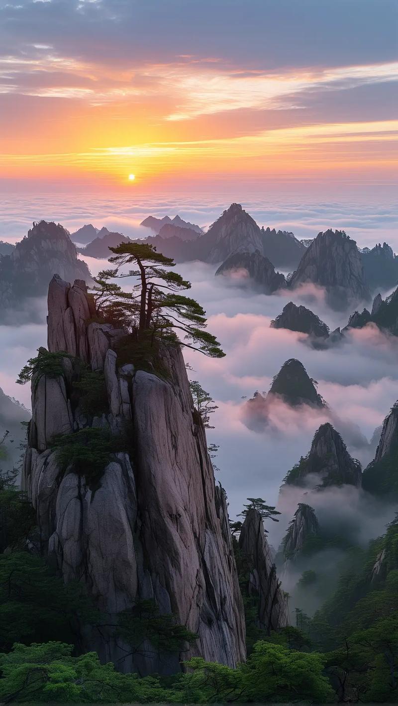 安徽省黄山旅游区图片黄山市景点图片