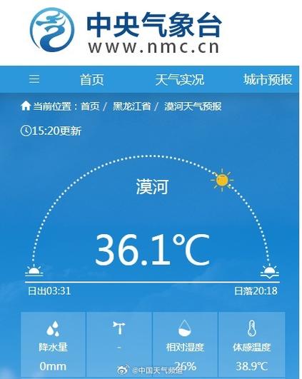 漠河7月份天气预报,漠河7月份平均气温