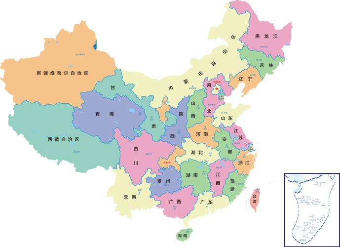 华北地区地图全图华北地区