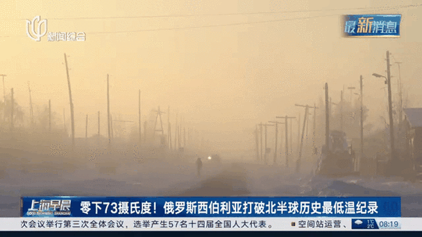 西伯利亚冬天最低温度多少