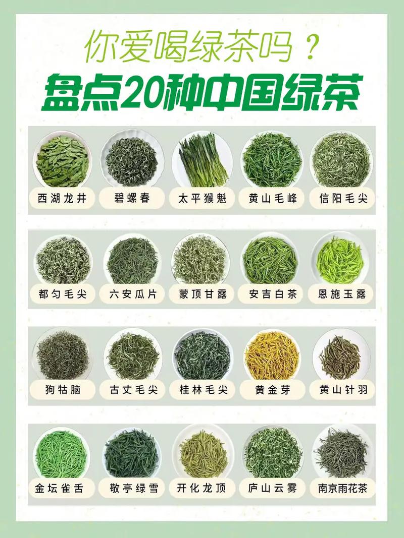 中国前十绿茶有哪些?