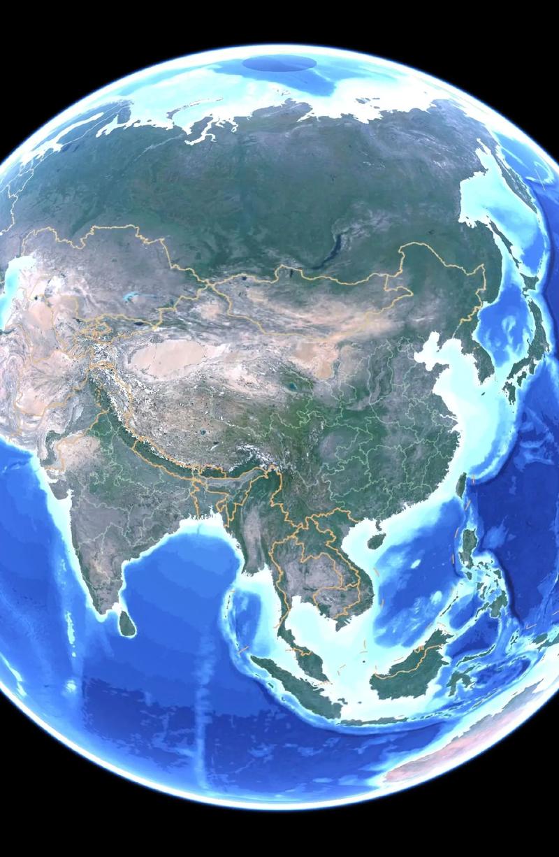 怎样用卫星地图看全景