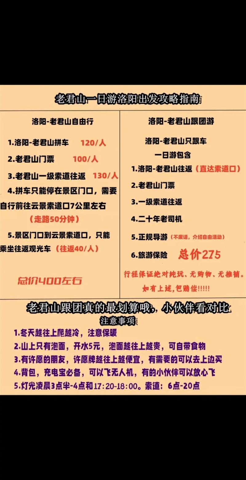 老君山怎么游玩比较好