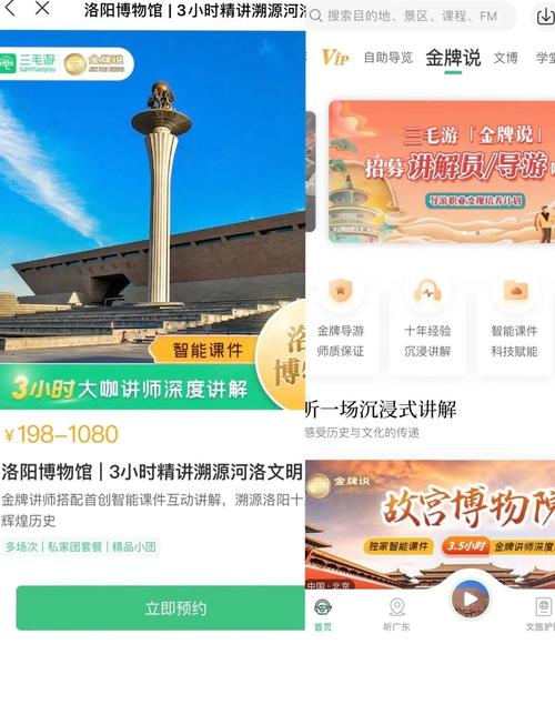 洛阳博物馆语音讲解怎么用