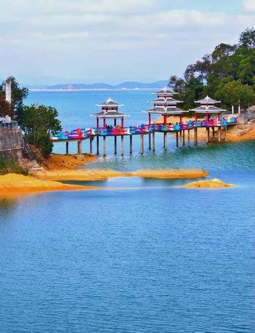 河源万绿湖风景区历史形成