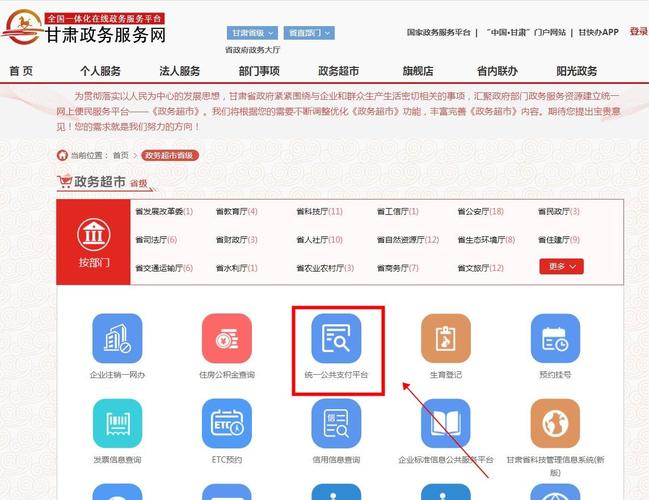甘肃省政务服务网怎么缴学费?