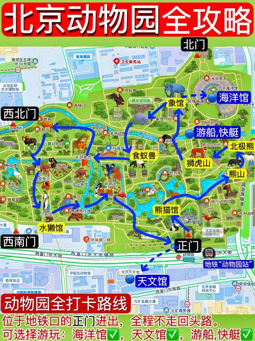 存下这份北京旅游路线地图吧!很难找全了