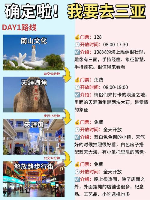 三亚自助游旅游行程三亚自助游游记