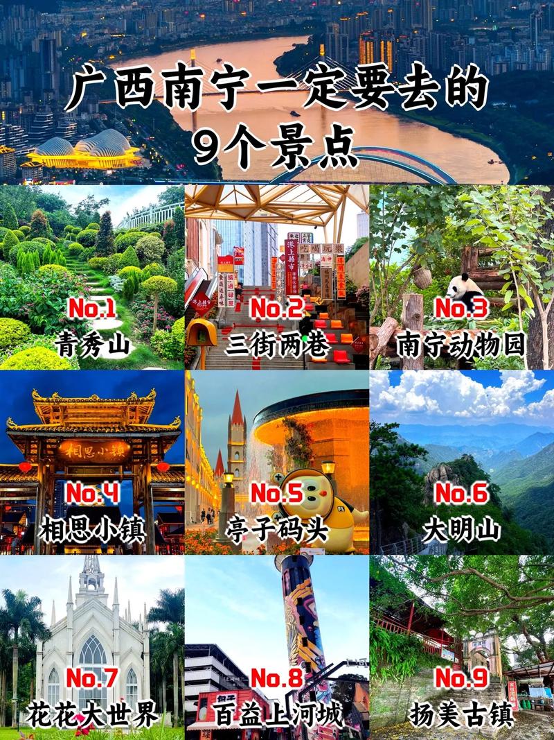 南宁旅游必去前十景点推荐自驾游