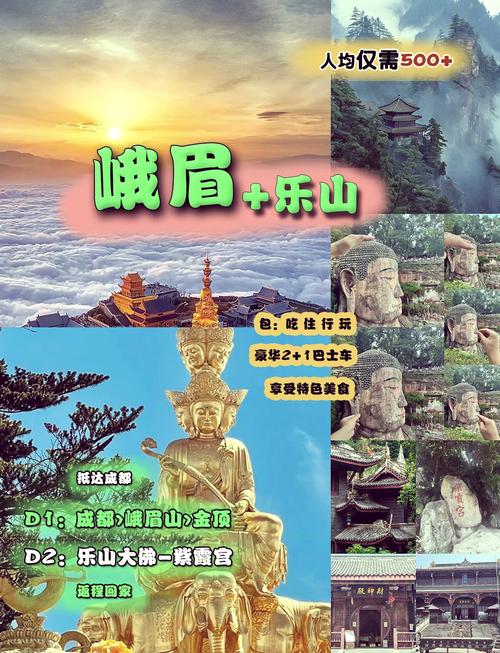 峨眉山和乐山大佛距离多远