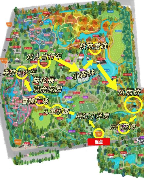 上海共青森林公园景点介绍