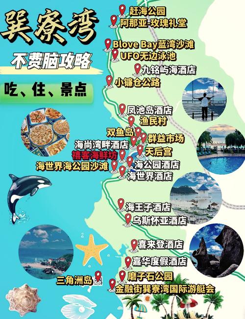 巽寮湾游玩攻略,全面指南,必看景点和美食推荐