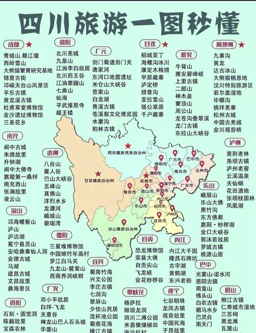 四川地图全图