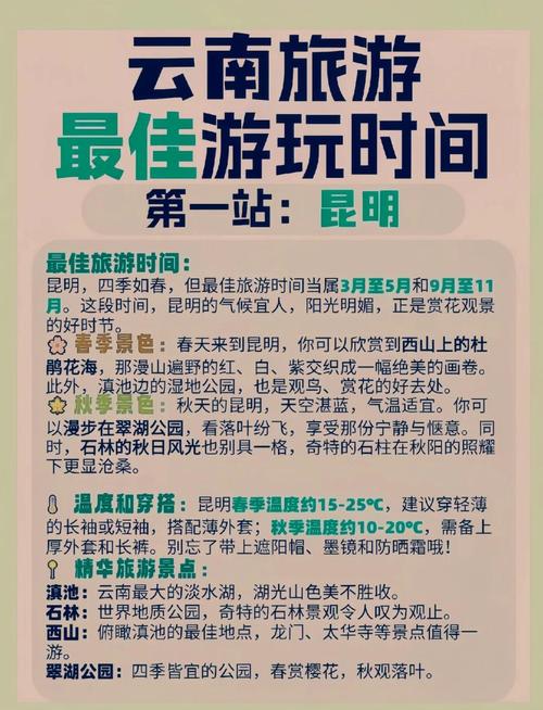 云南旅游什么季节好(云南旅游什么季节去比较好)