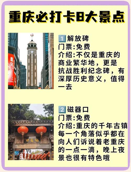 重庆旅游前十必去旅游景点有哪些?
