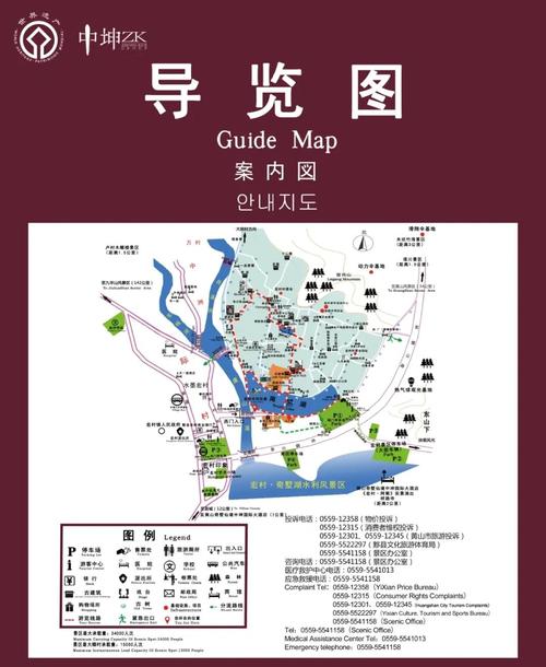 西递旅游景点分布图(西递风景区介绍)