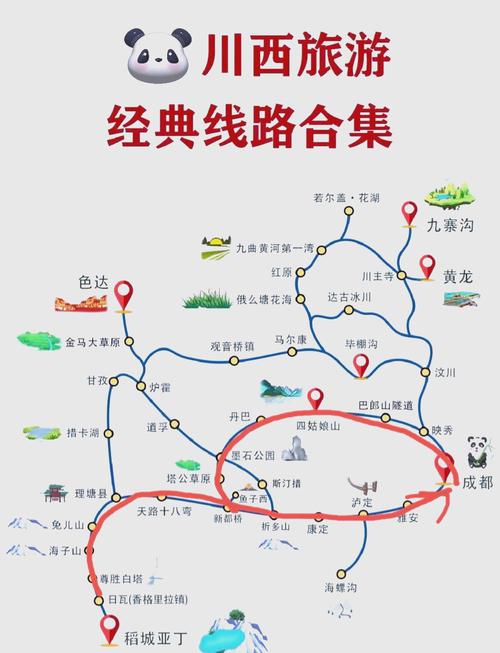 小川西自驾游最佳线路3-5天