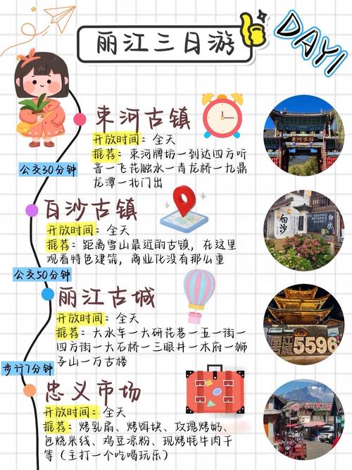 丽江一共有几个古城?每个古城分布在哪里