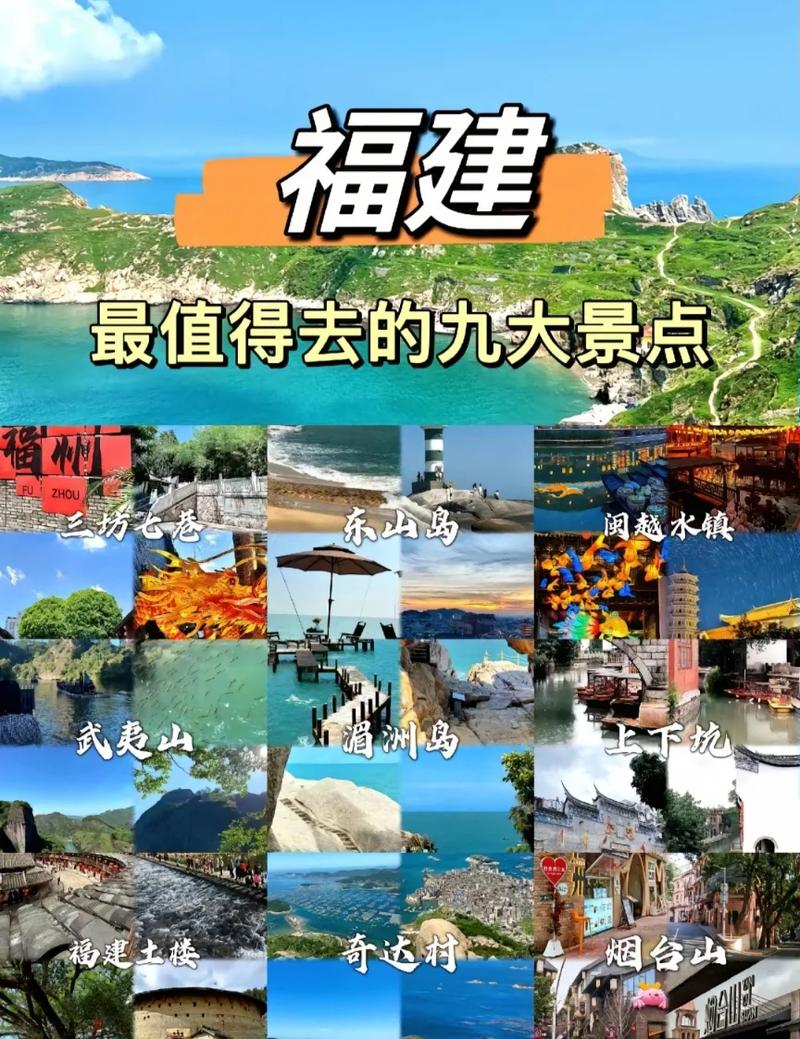 福建36个好玩的地方