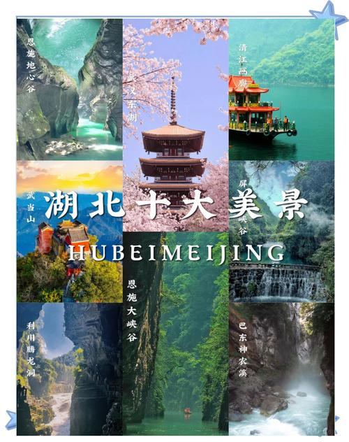 湖北旅游景点排名前十