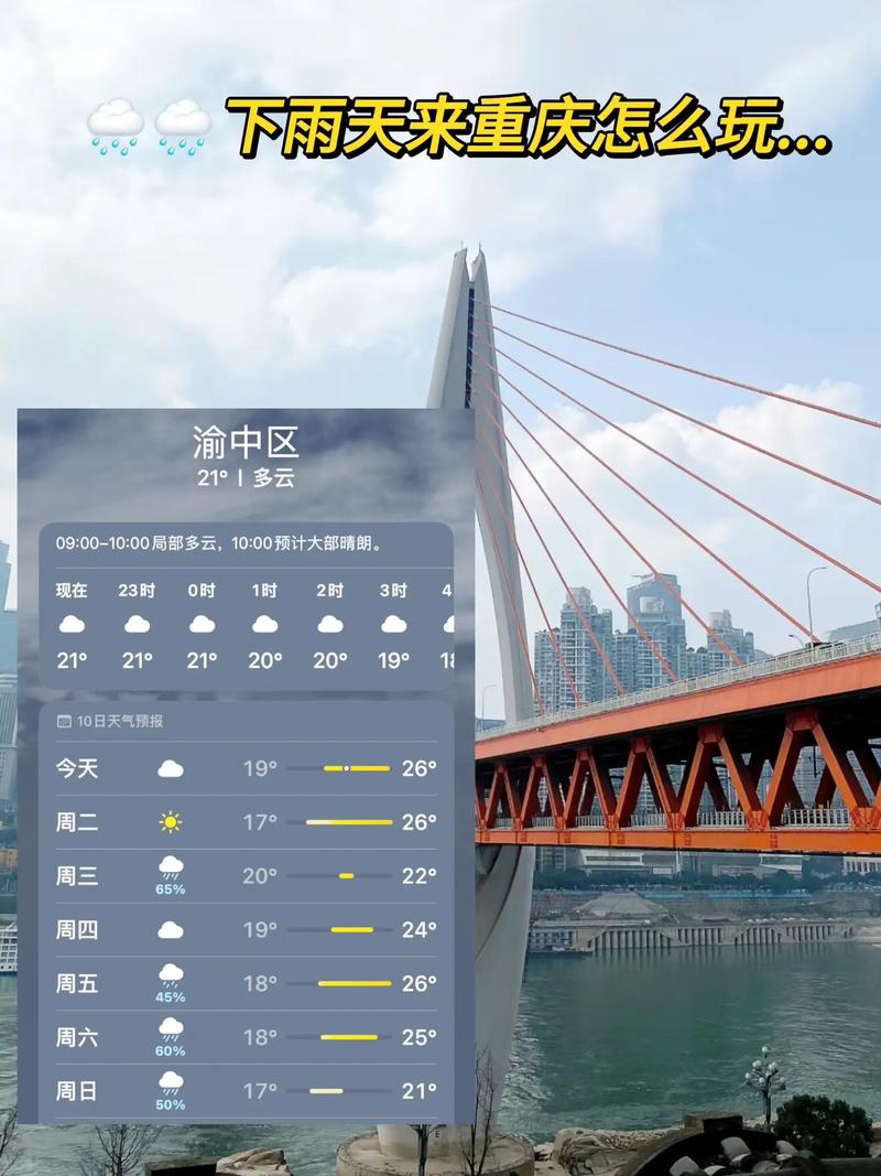 重庆暴雨_级预警重庆未来天气预报