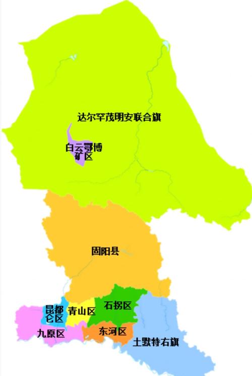 包头市电子地图包头电子地图高清版大图