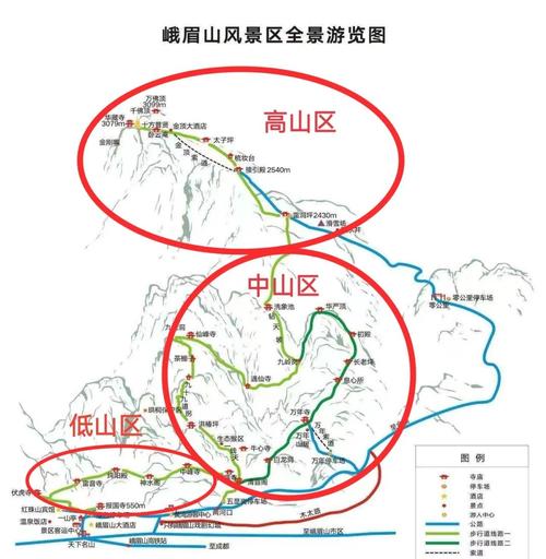 峨眉山自驾可以到哪几个点