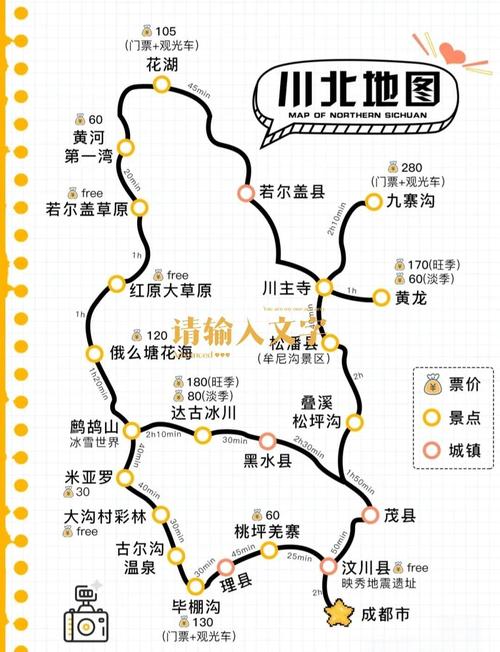 成都到九寨沟自驾沿途有哪些景点