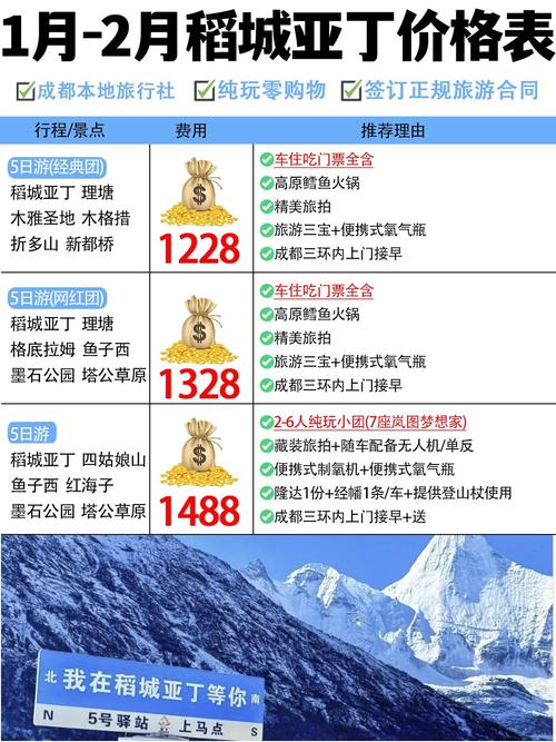 稻城亚丁淡旺季分别是什么时间