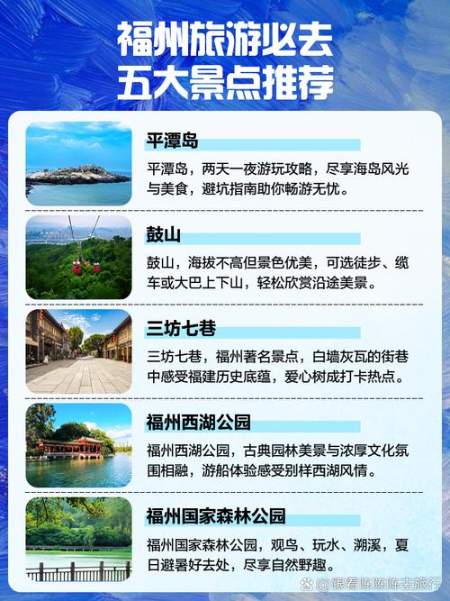 福州旅游必去前十景点有哪些?