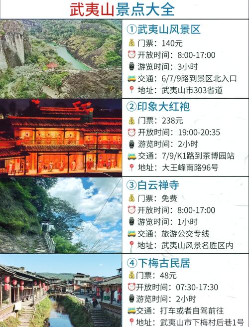武夷山旅游攻略全面详尽的武夷山自助游指南