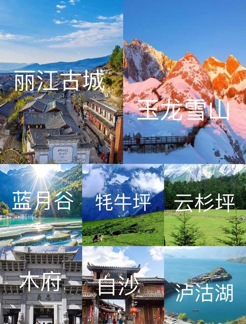 丽江旅游前十景点,丽江旅游前十景点排名