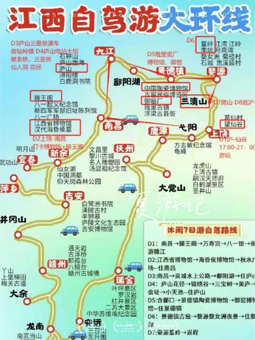 江西旅游攻略自驾游最佳路线,江西旅游攻略自助游