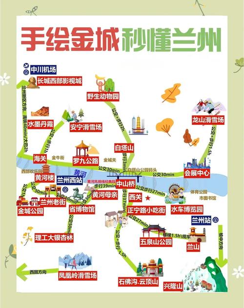 兰州旅游两日游攻略景点必去(兰州两日游最佳路线图)