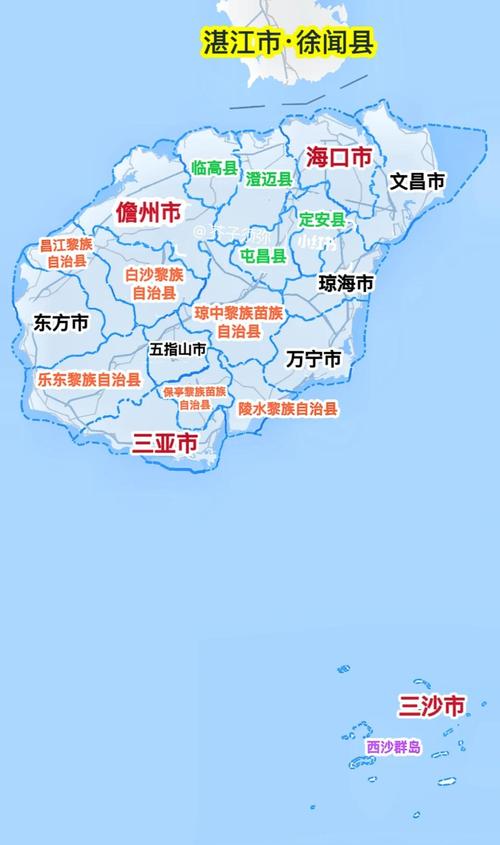 海南岛在中国的什么地方
