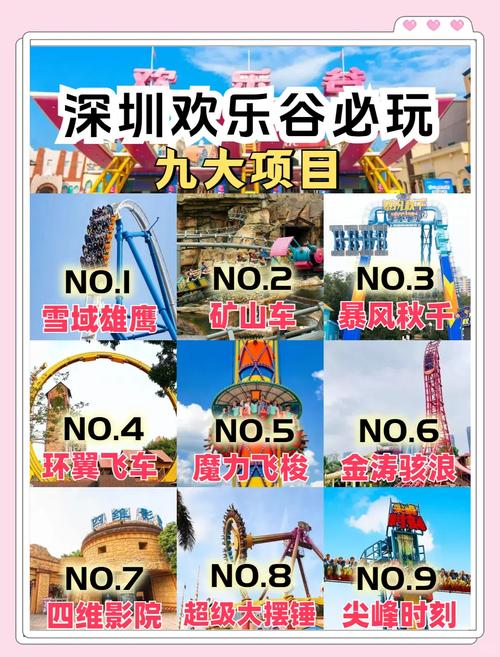 深圳欢乐谷9大必玩项目