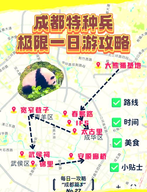 求成都两天一夜旅游攻略