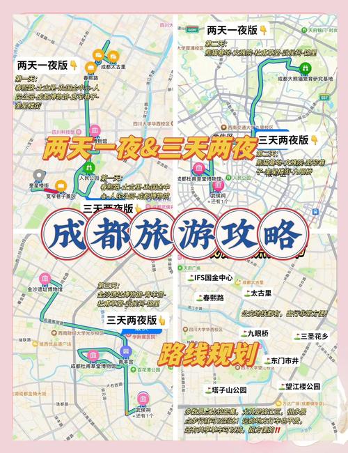 成都二日游最佳路线安排