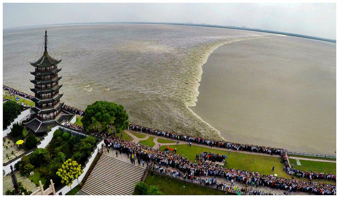 怎么查看钱塘江每天涨潮时间