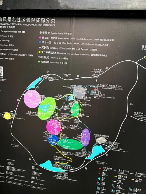 西樵山旅游地图(西樵山旅游地图图片)