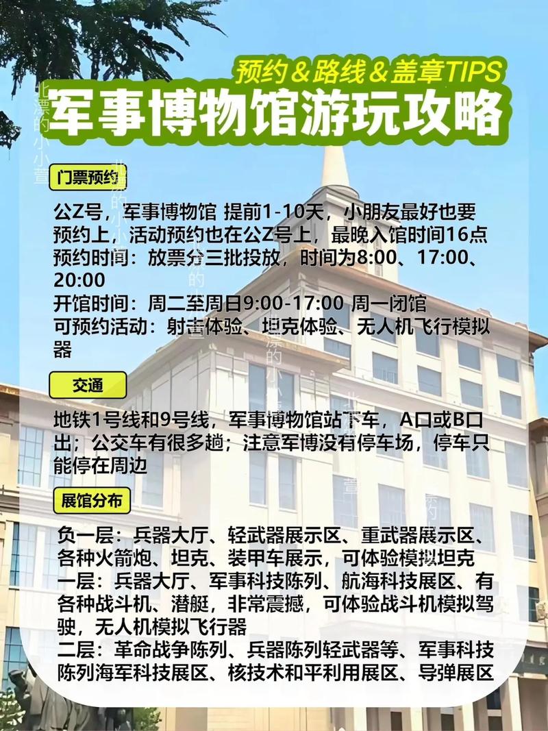有哪些去北京军事博物馆参观的攻略?