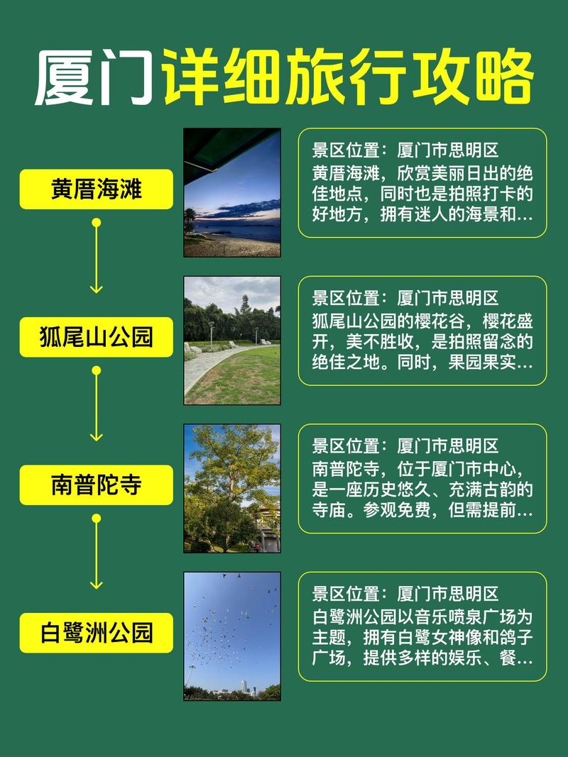厦门2日游的zui佳行程及攻略